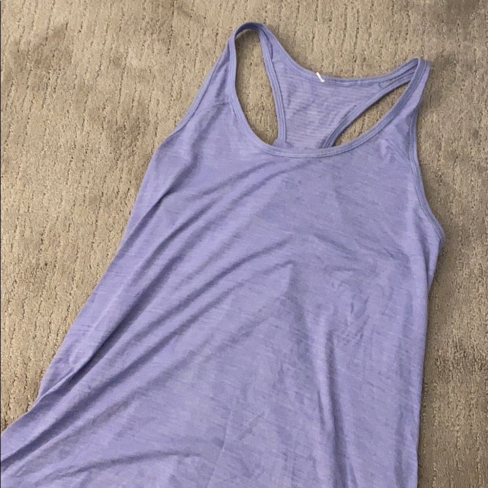 Pleated lululemon tank